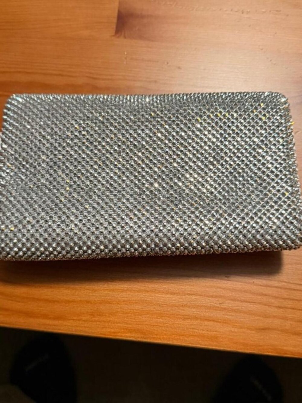 Silver clutch with